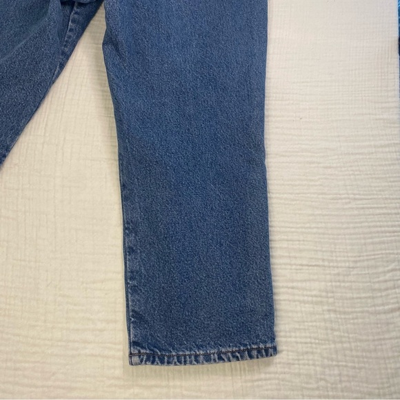 LL Bean Relaxed Fit Double L Fleece Lined Straight Leg Jeans 18 Petite Cotton - Picture 14 of 16